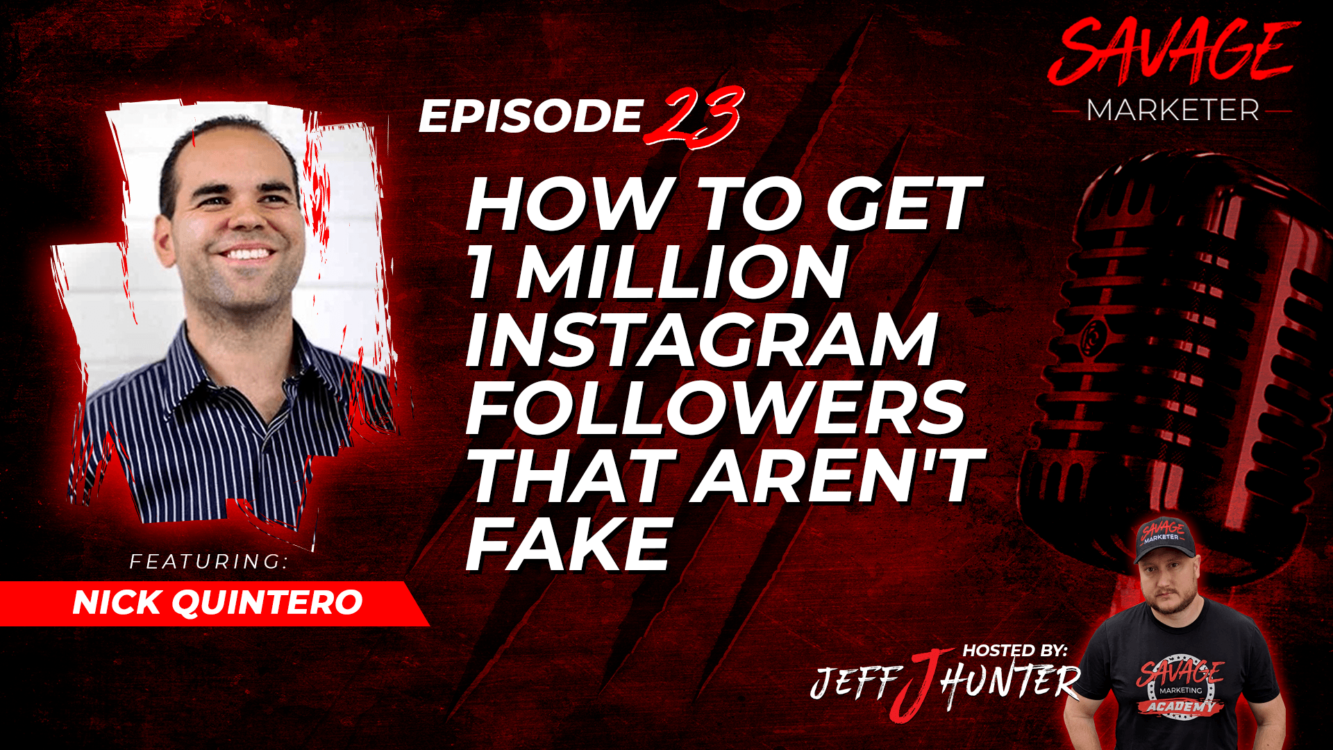 How to get 1 million instagram followers that arent fake Nick Quintero