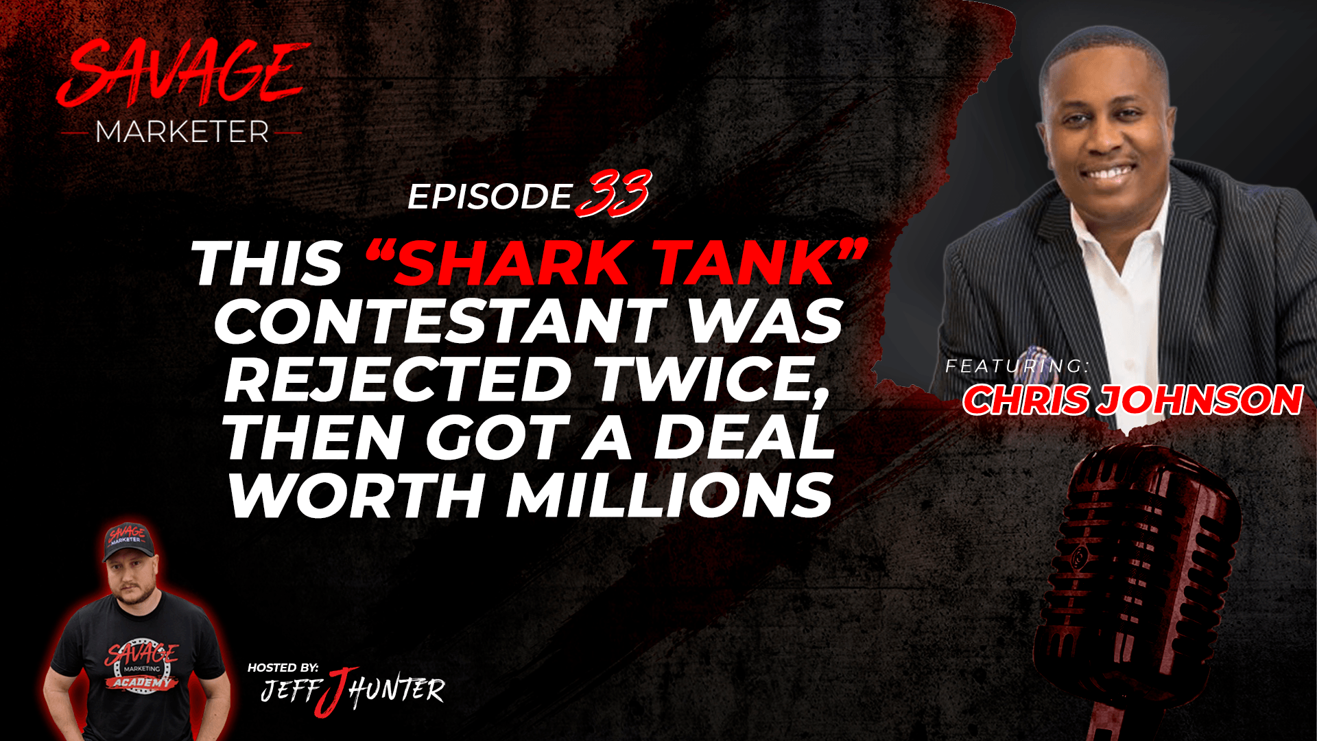 This “Shark Tank” Contestant Was Rejected Twice, Then Got A Deal Worth Millions FT. Christ Johnson